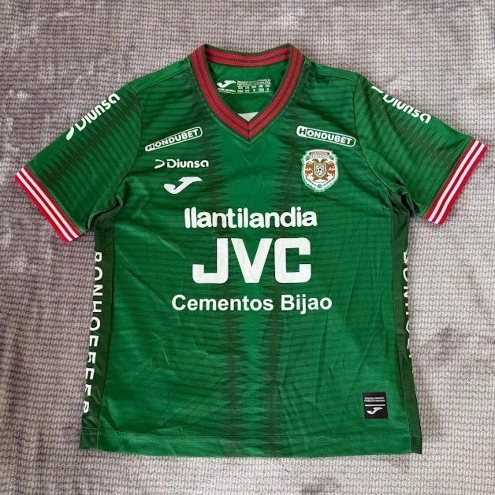 Joma‎ CD Marathon Mexico Soccer Jersey Youth Size 6 Green 99th Aniversario